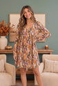 Falling For You Floral Mini Dress