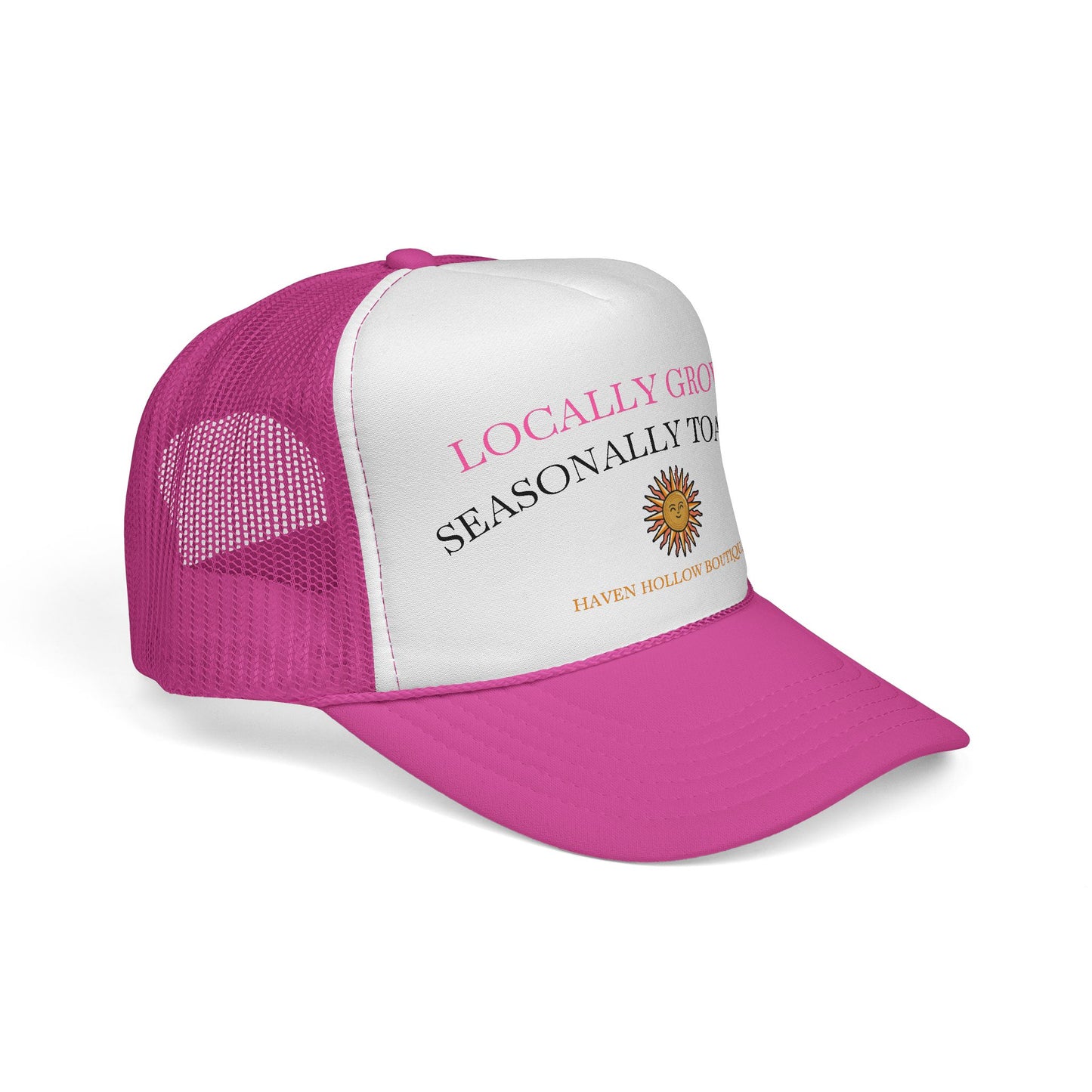 Locally Grown Seasonally Toasted Trucker Cap