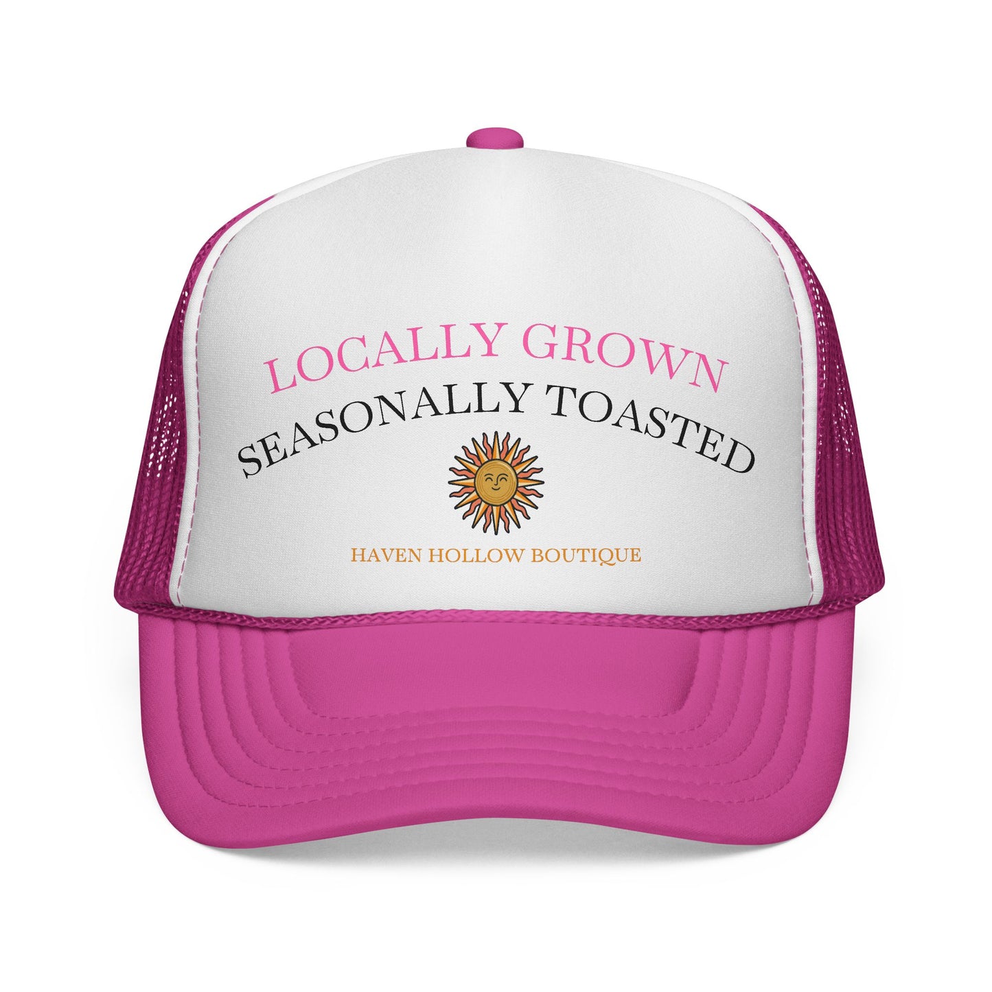 Locally Grown Seasonally Toasted Trucker Cap