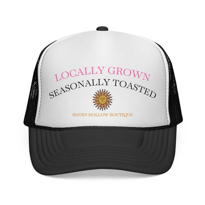 Locally Grown Seasonally Toasted Trucker Cap