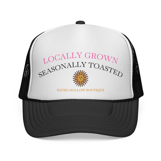Locally Grown Seasonally Toasted Trucker Cap