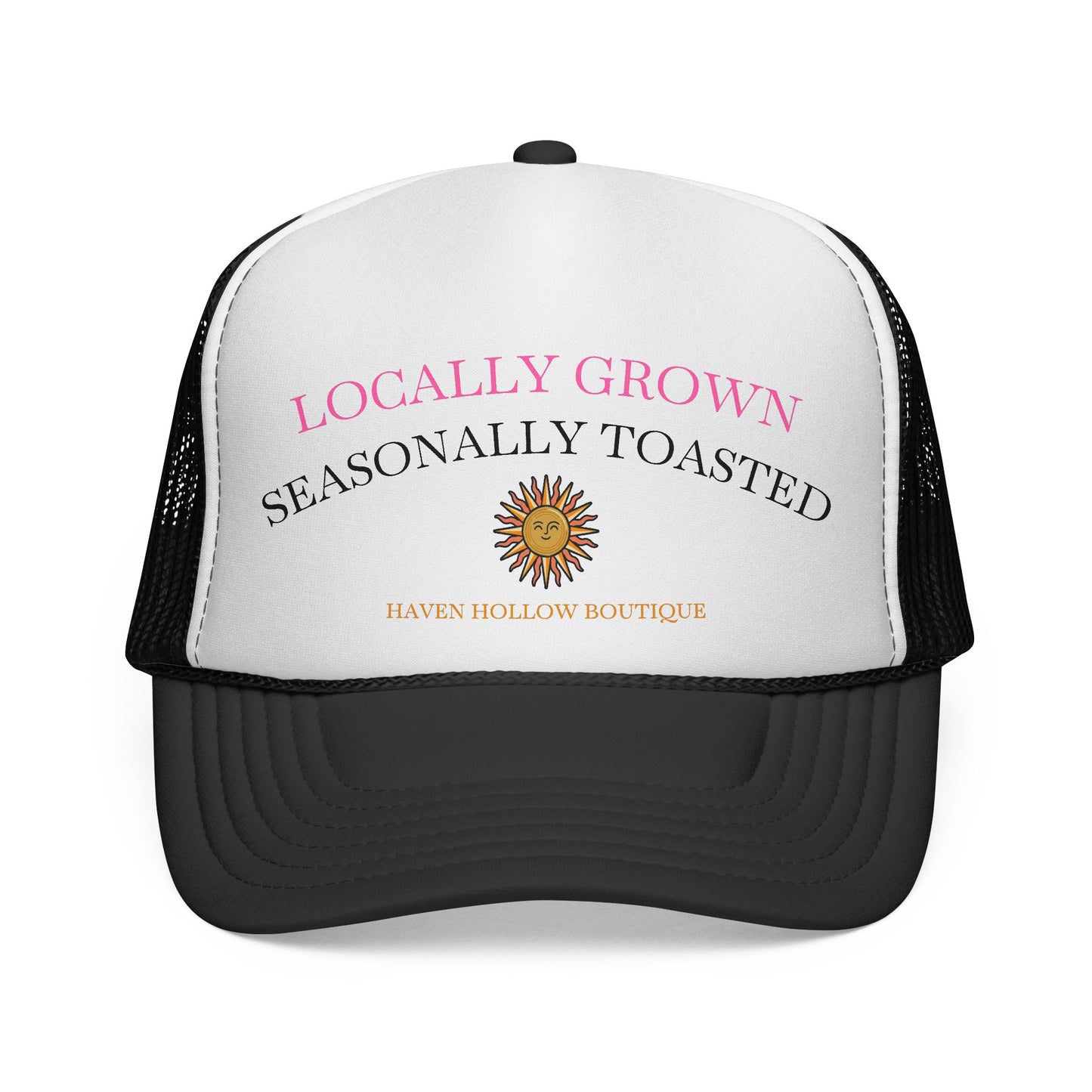 Locally Grown Seasonally Toasted Trucker Cap