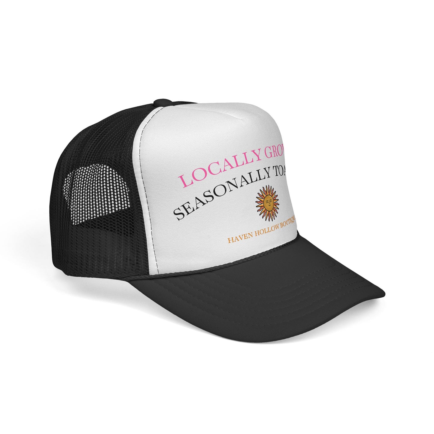 Locally Grown Seasonally Toasted Trucker Cap