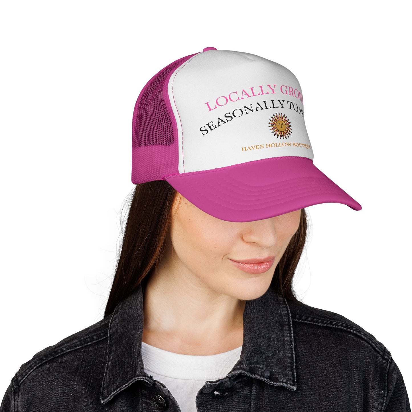 Locally Grown Seasonally Toasted Trucker Cap