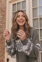 Cozy Camo Color Block Pullover